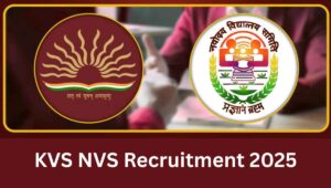 KVS & NVS Recruitment