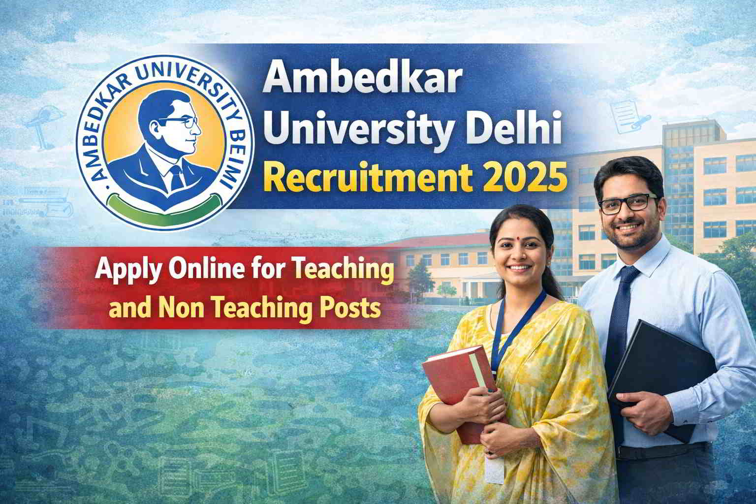Ambedkar University Delhi Recruitment