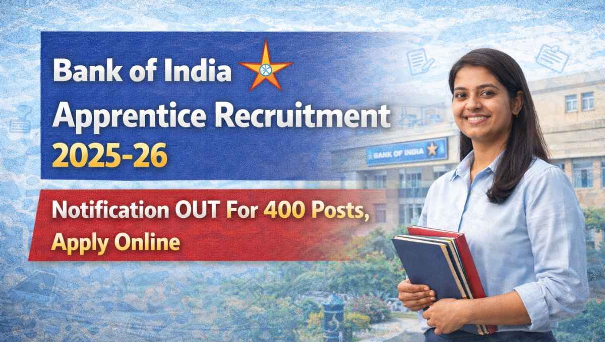 Bank of India Credit Officer Recruitment