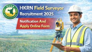 HKRN Field Surveyor Recruitment 2025 