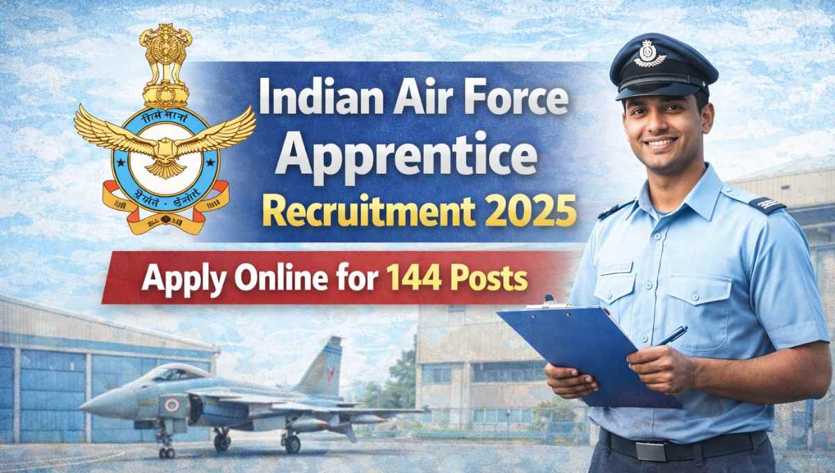 Indian Air Force Apprentice Recruitment