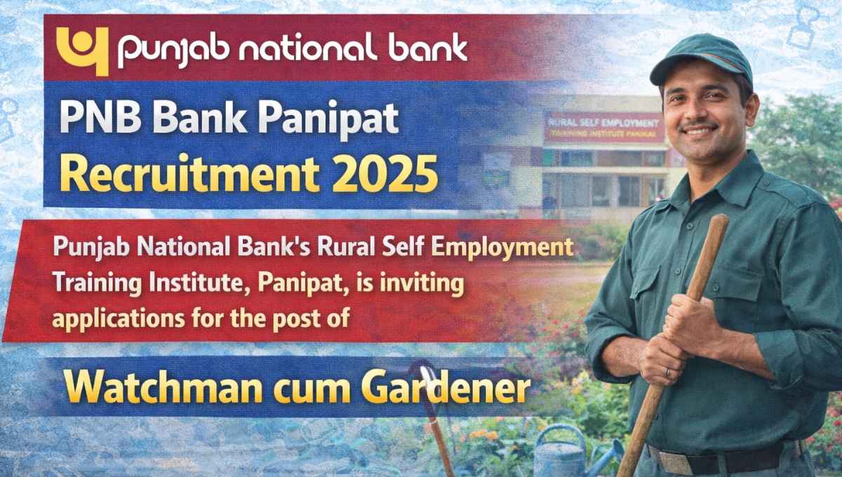 PNB Bank Panipat Recruitment
