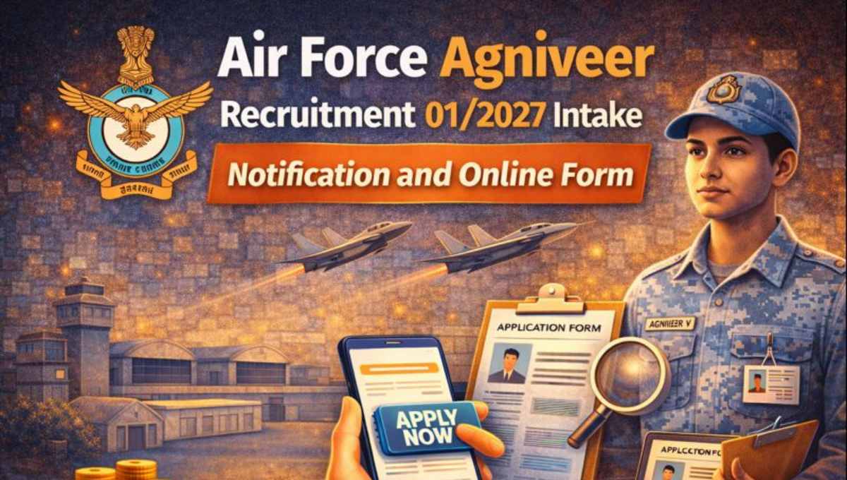 Air Force Agniveer Recruitment 012027