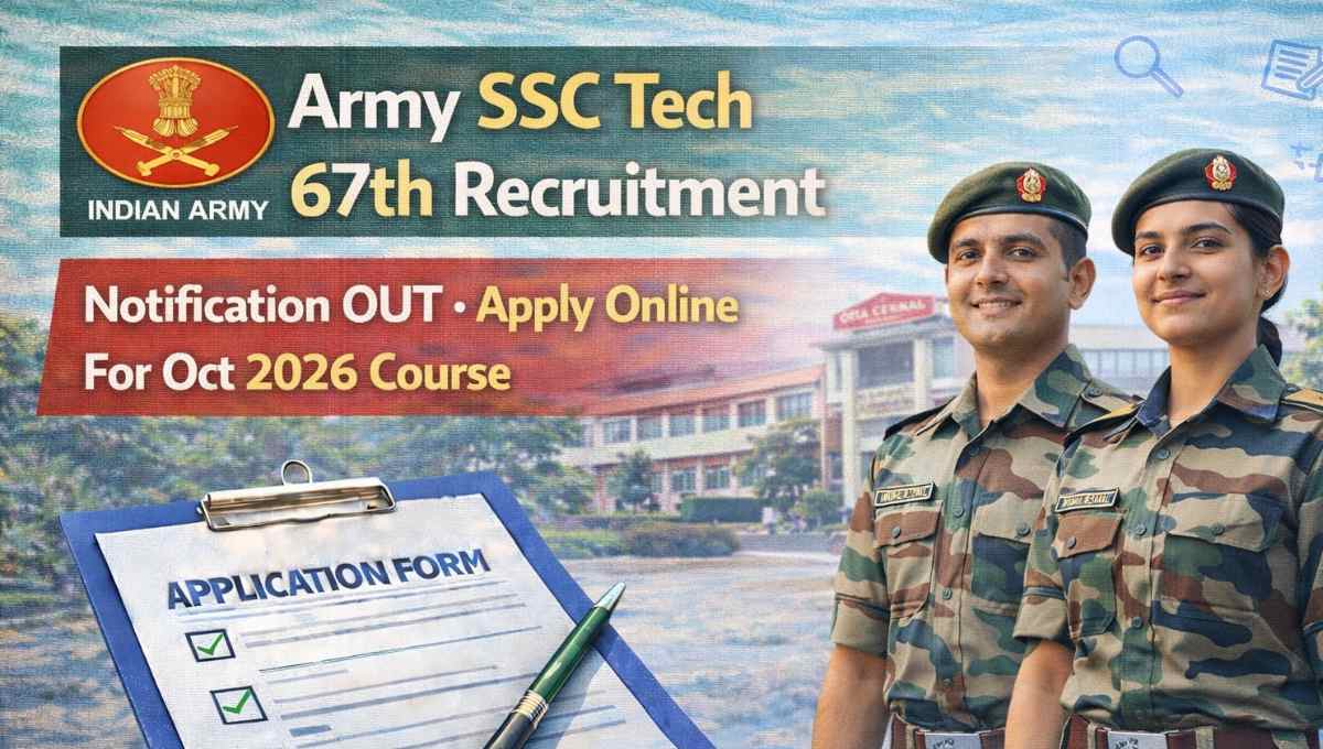 Army SSC Tech 67th Recruitment 2026