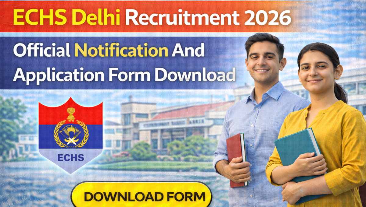 ECHS Delhi Recruitment 2026