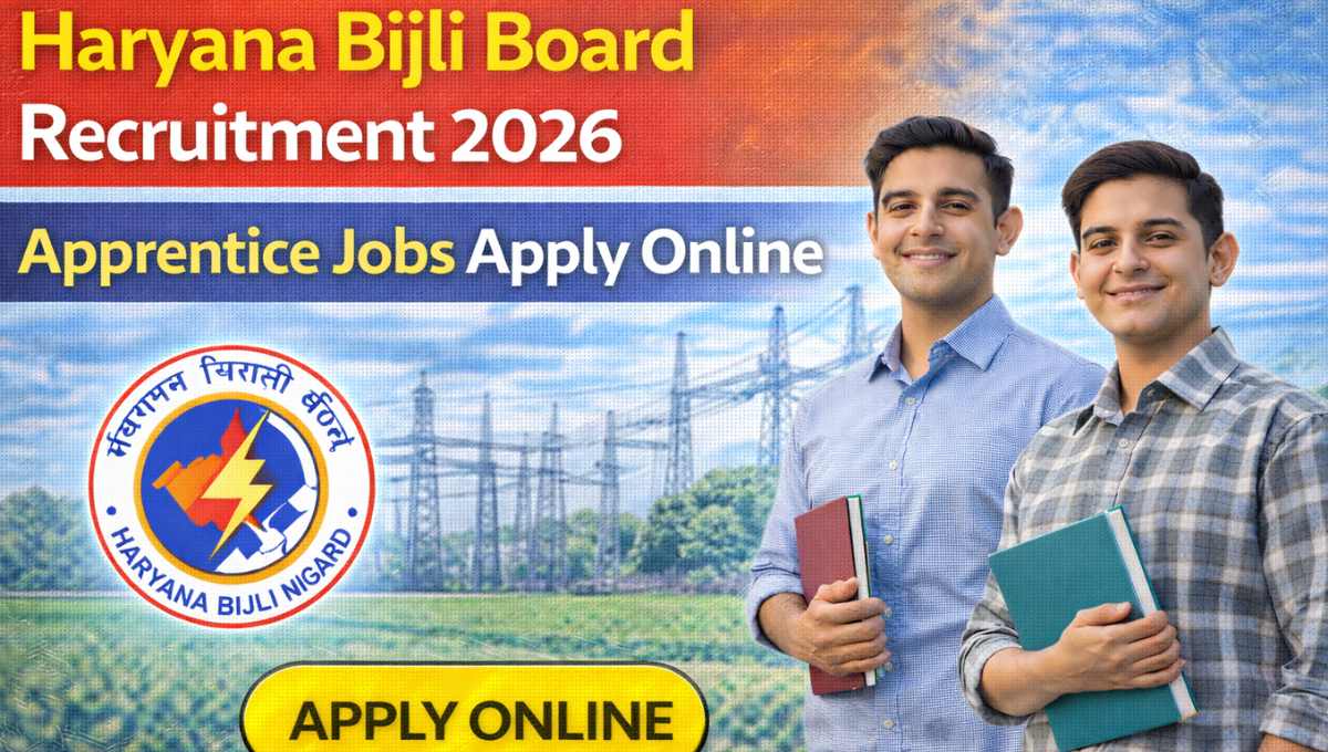 Haryana Bijli Board Recruitment 2026
