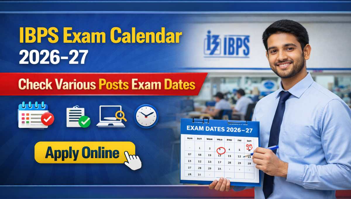 IBPS Exam Calendar 2026–27