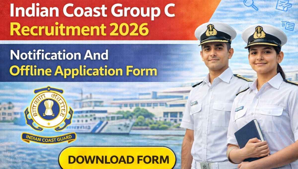 Indian Coast Group C Recruitment 2026