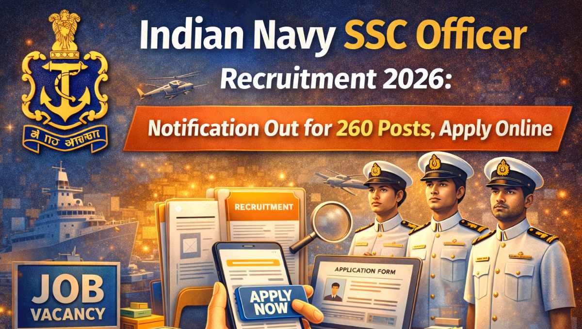 Indian Navy SSC Officer Recruitment 2026
