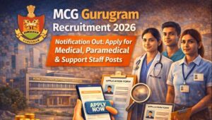 MCG Gurugram Recruitment 2026