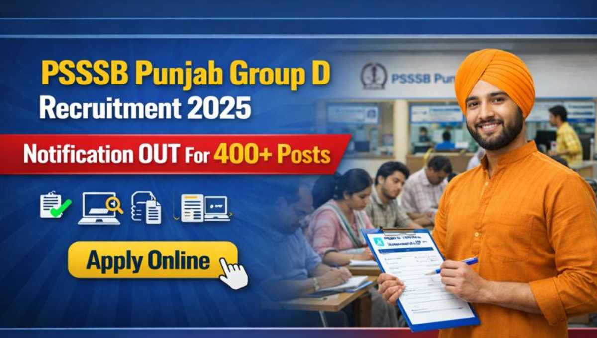 PSSSB Punjab Group D Recruitment