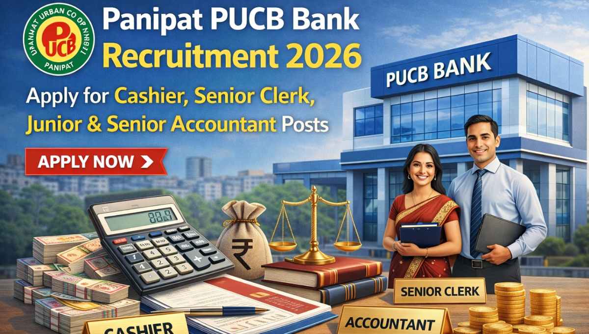 Panipat PUCB Bank Recruitment 2026