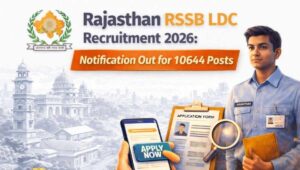 Rajasthan RSSB LDC Recruitment