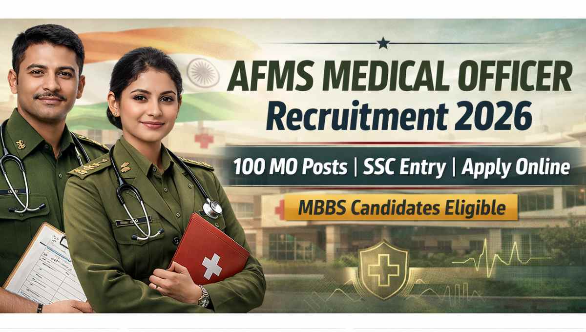 AFMS Medical Officer (MO) Recruitment