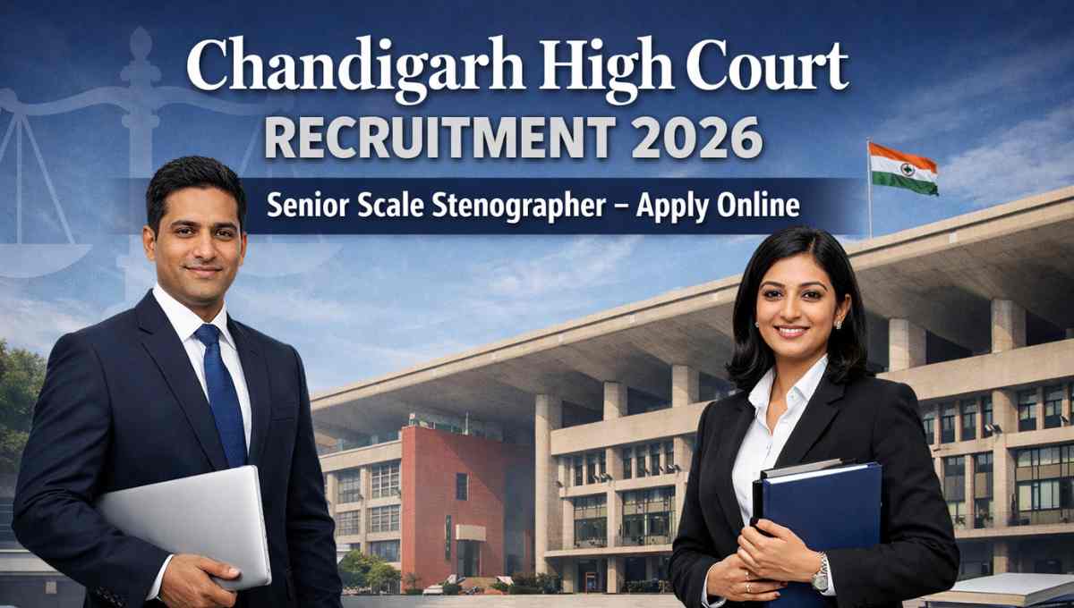 Chandigarh High Court Senior Scale Stenographer Recruitment