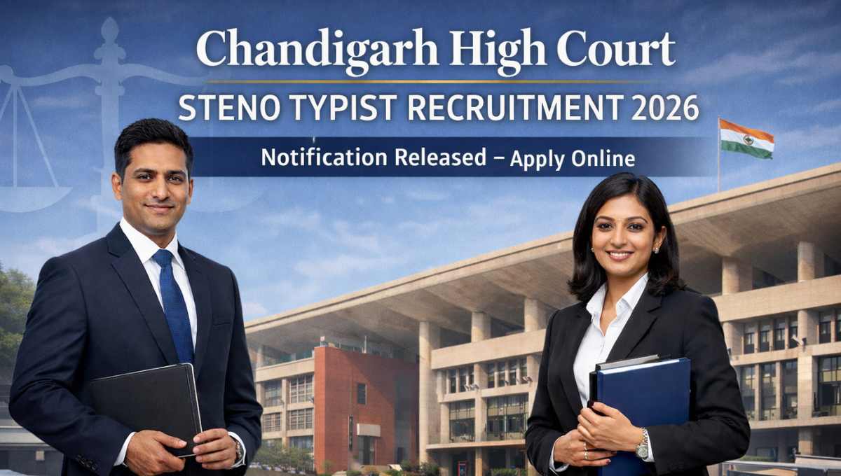 Chandigarh High Court Steno Typist Recruitment