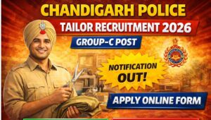 Chandigarh Police Tailor Recruitment 2026