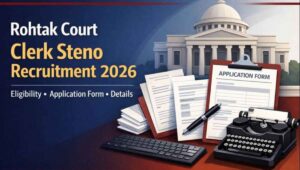 Rohtak Court Clerk Steno Recruitment