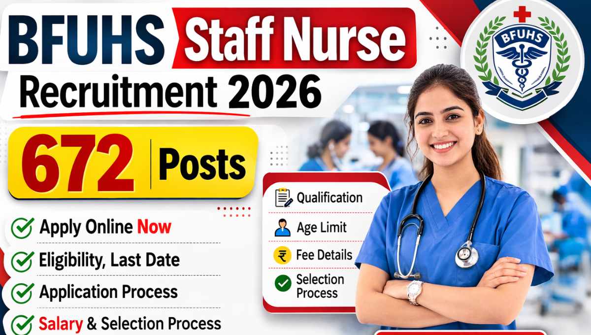 BFUHS Staff Nurse Recruitment