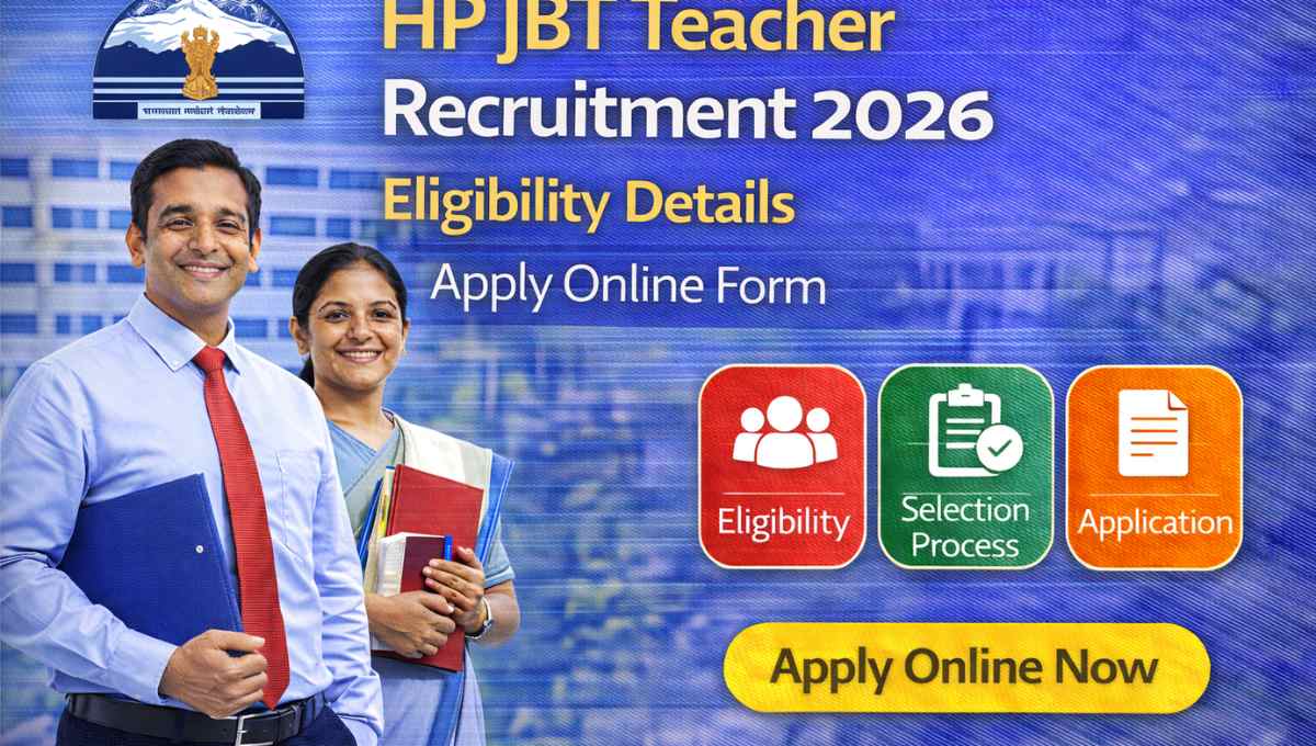 HP JBT Teacher Recruitment