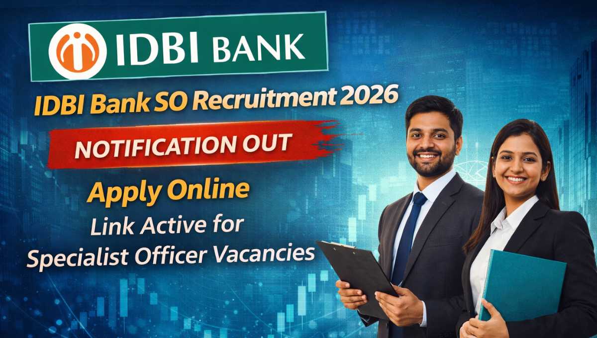 IDBI Bank SO Recruitment