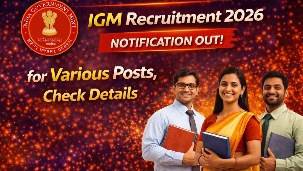 IGM Recruitment 2026