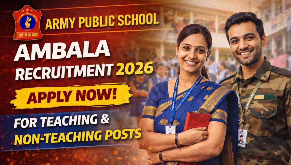 Army Public School Recruitment