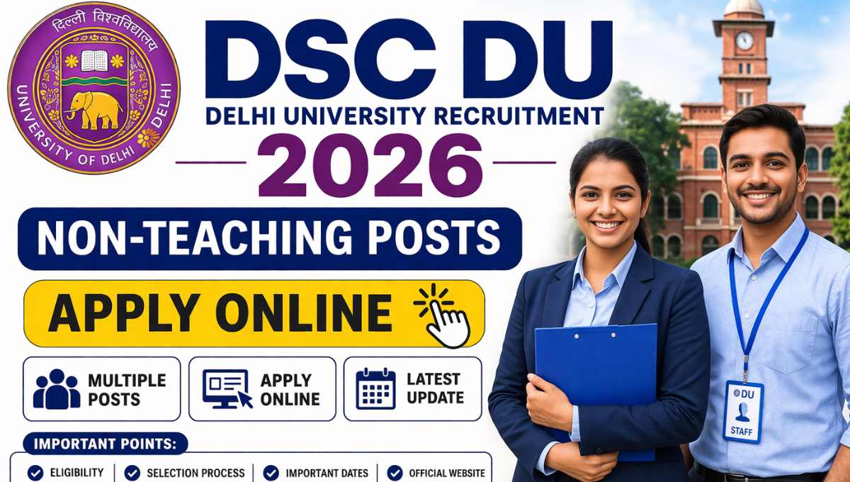 DSC DU Recruitment 2026
