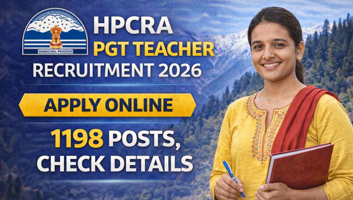 HPCRA PGT Teacher Recruitment