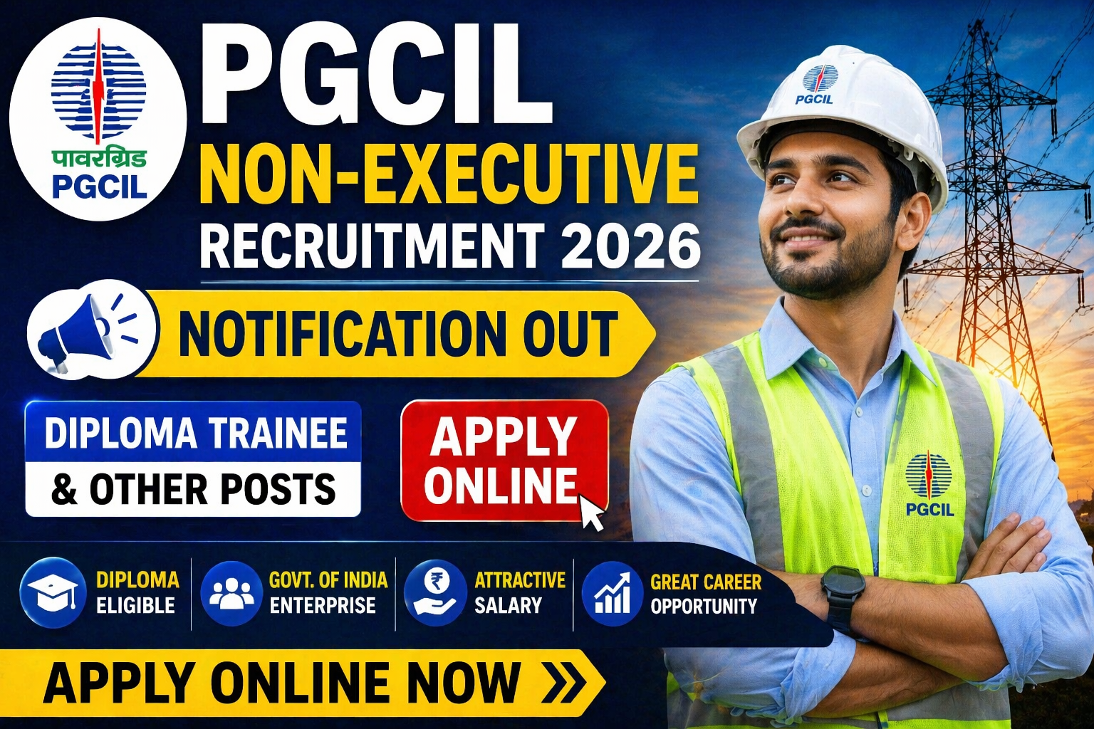 PGCIL Non-Executive Recruitment 2026