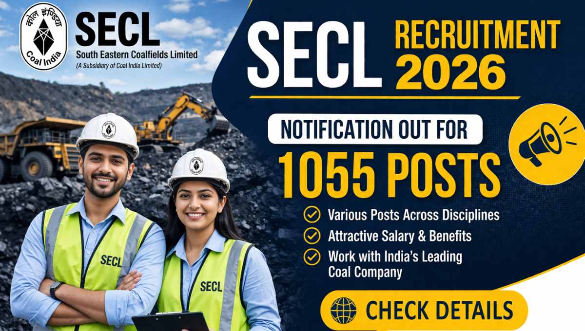 SECL Recruitment 2026
