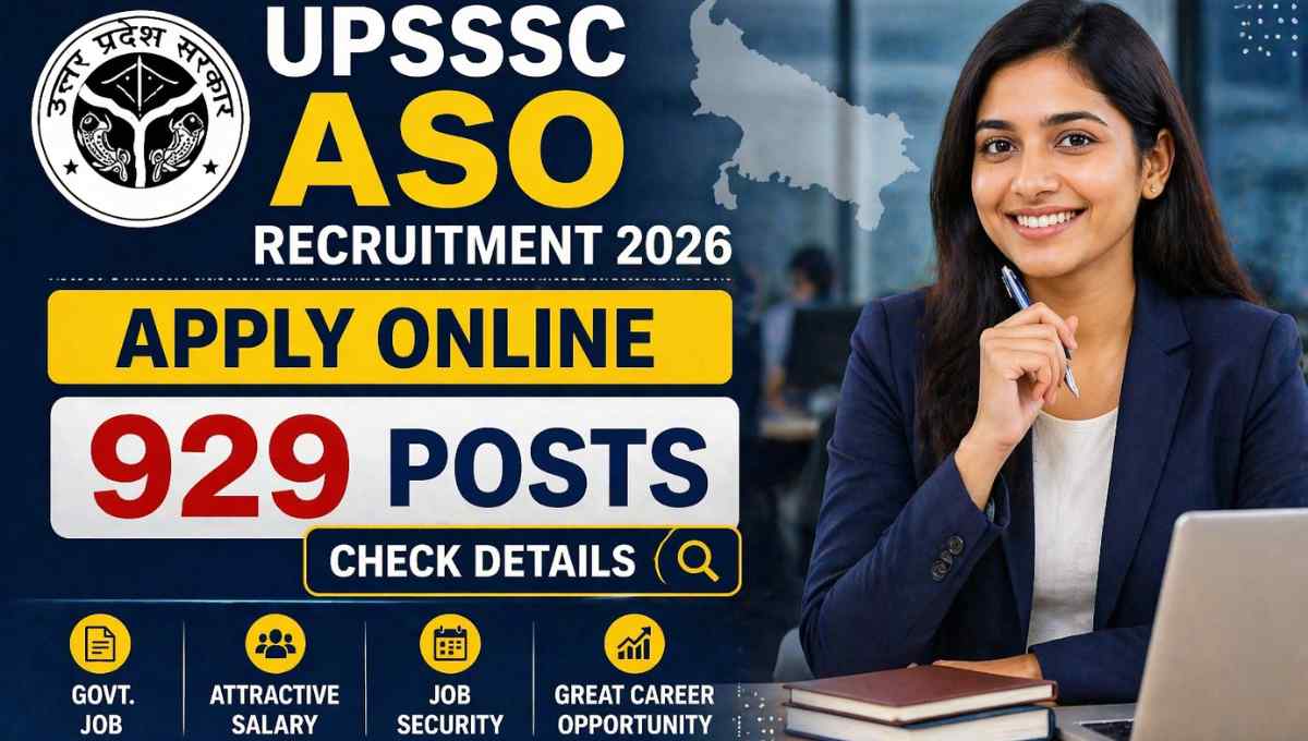 UPSSSC ASO Recruitment 2026 