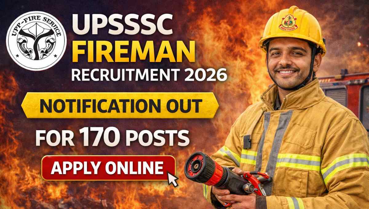 UPSSSC Fireman Recruitment