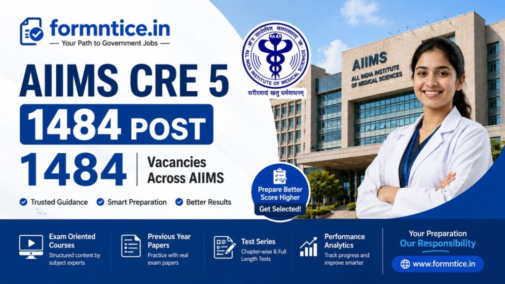 AIIMS CRE-5 Recruitment 2026