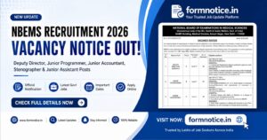 NBEMS Recruitment 2026