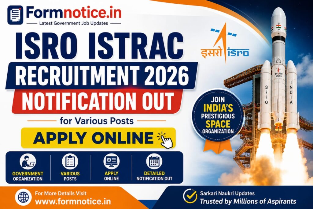 ISRO ISTRAC Recruitment 2026