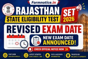 Rajasthan State Eligibility Test SET 2026
