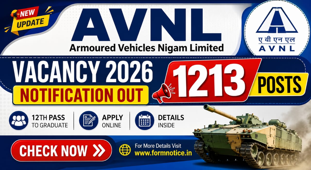 AVNL Recruitment 2026