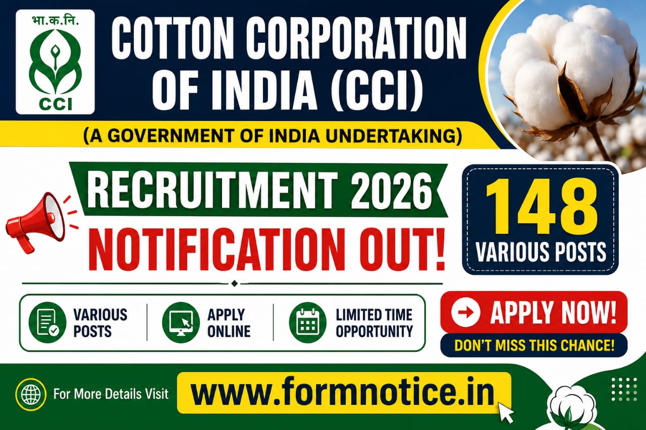 Cotton Corporation of India Recruitment 2026
