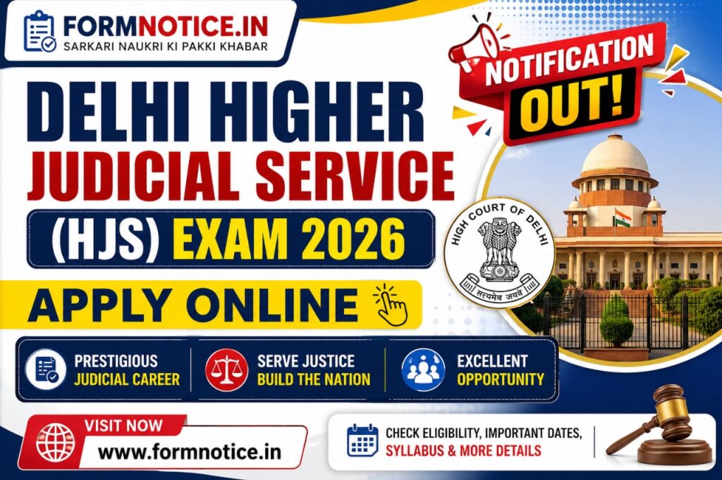 Delhi Higher Judicial Service Recruitment 2026
