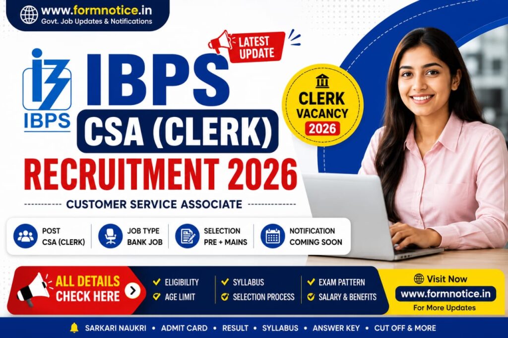 IBPS Clerk Recruitment 2026