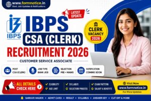 IBPS Clerk Recruitment 2026