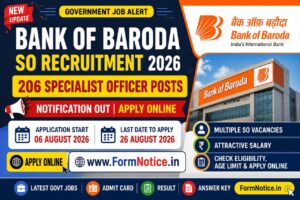 Bank of Baroda Specialist Officer Recruitment 2026