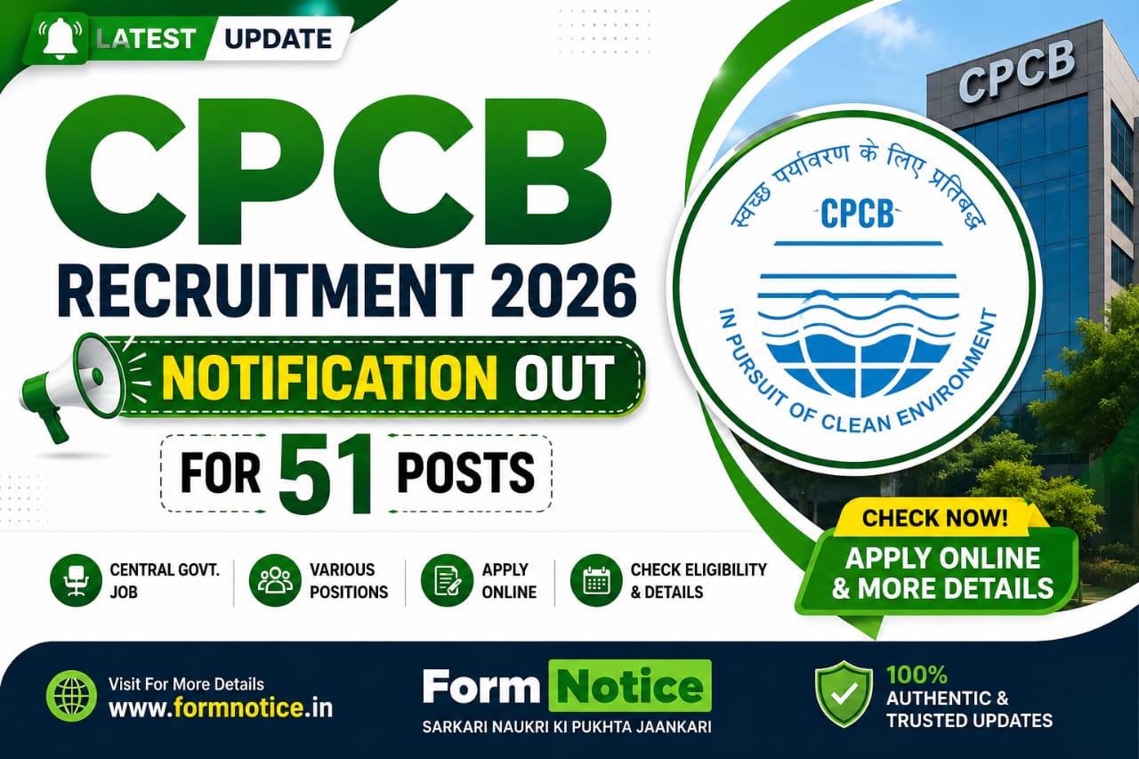 CPCB Recruitment 2026