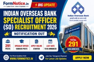 IOB Bank SO Recruitment 2026