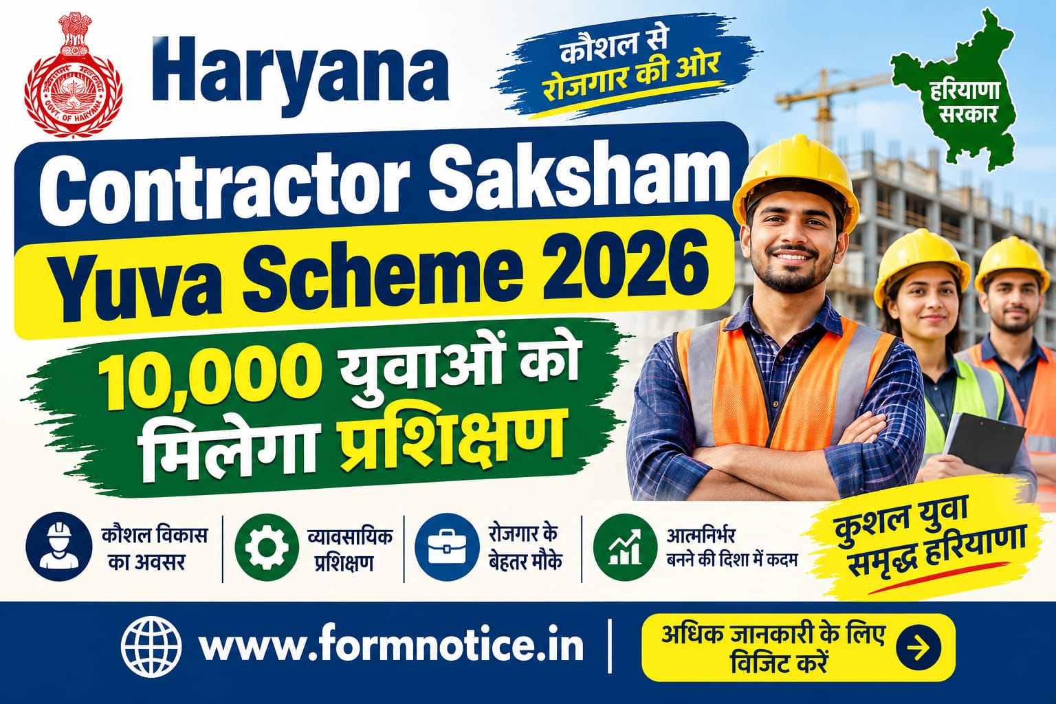 Haryana Contractor Saksham Yuva Scheme 2026