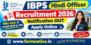 IBPS Hindi Officer Recruitment 2026