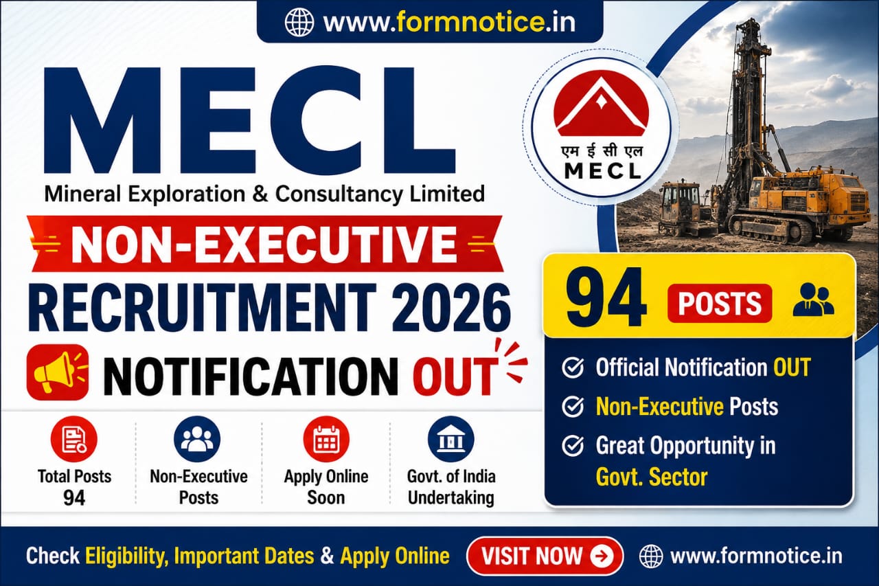 MECL Non- Executive Recruitment 2026