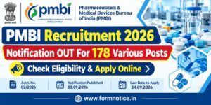 PMBI Recruitment 2026