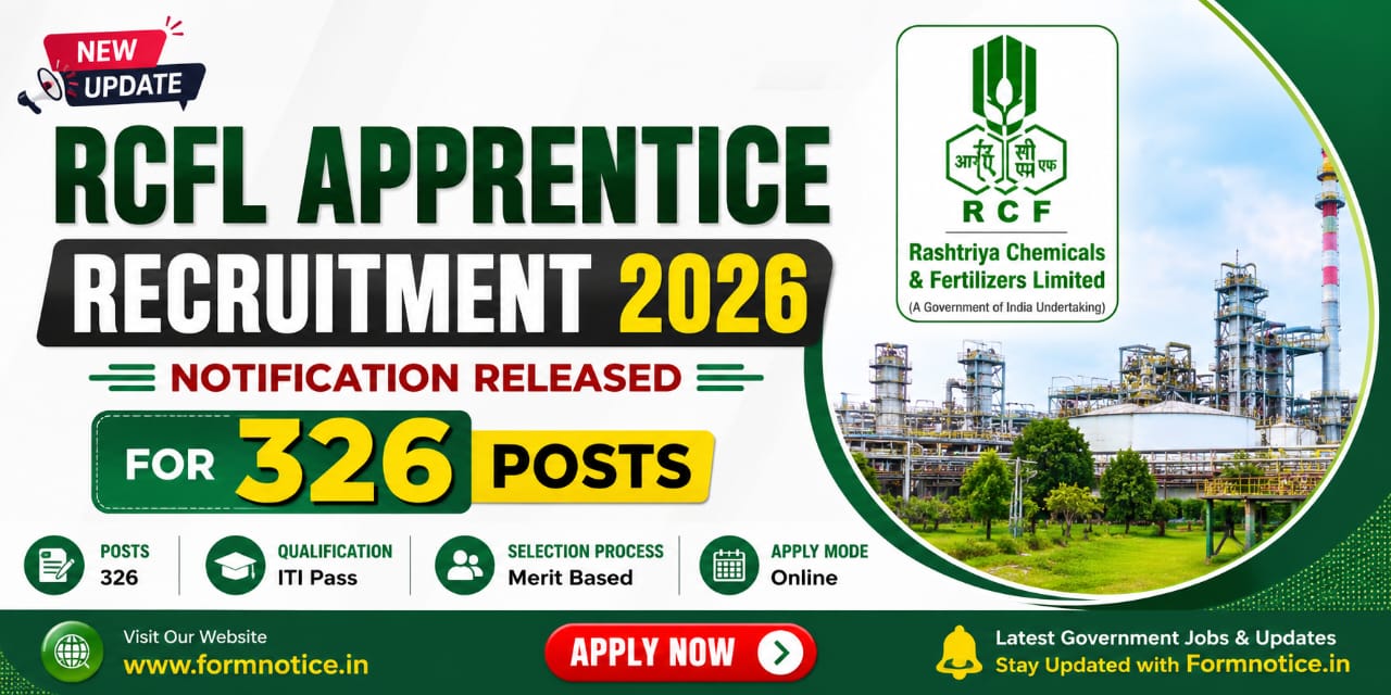 RCFL Apprentice Recruitment 2026